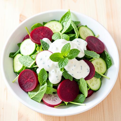 Sommersalat med rødbeder